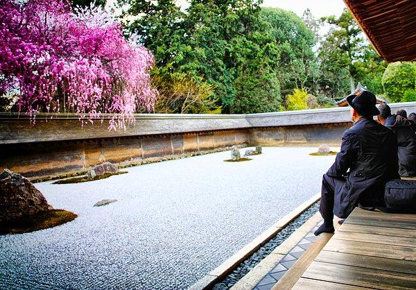 21. Ryōan ji Zen Bahçesi - Kyoto, Japonya