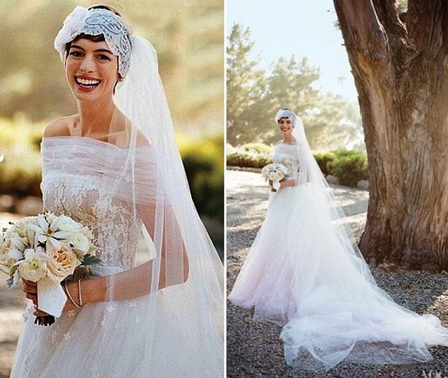 24. Gayet şık Anne Hataway