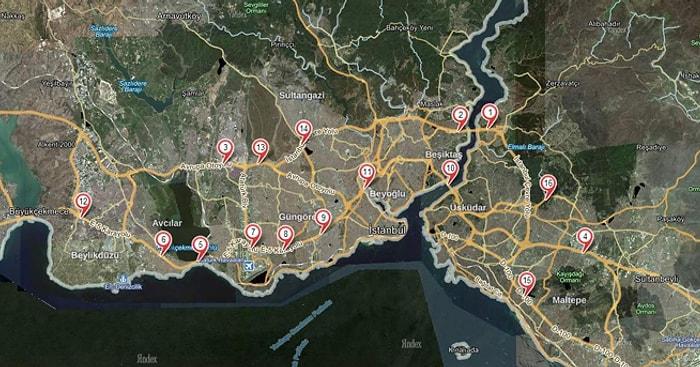 İşte İstanbul'da En Çok Kazanın Olduğu Noktalar