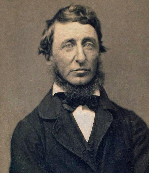 1. Henry David Thoreau