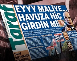 Taraf'tan Hurda Kağıttan 5,5 Milyon Liralık Vergi Cezasına Sürmanşetli Tepki