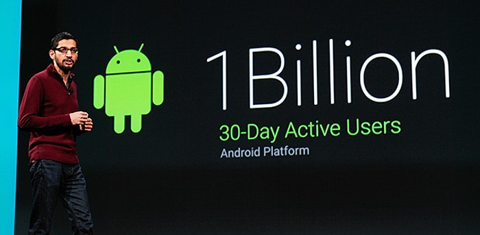 1 Milyar Kişi Android Kullanıyor