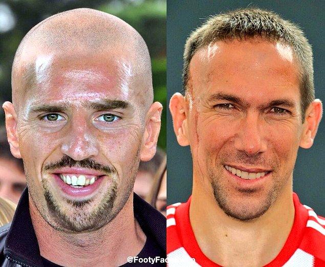 16. Zinedine Zidane ve Franck Ribery