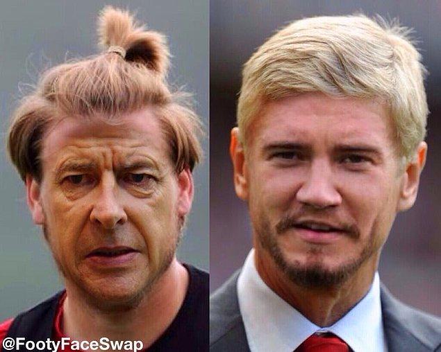 20. Arsene Wenger ve Nicklas Bendtner