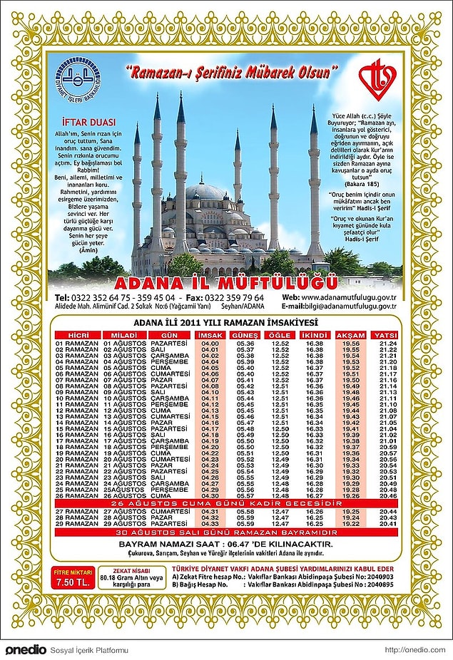 1. Hocam saat kaça kadar yiyip içebiliriz?