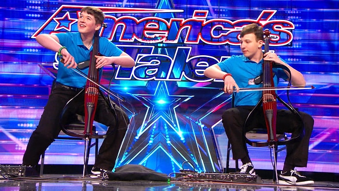 Yetenek Yarışmasında Genç Çello'culardan Mükemmel Gösteri