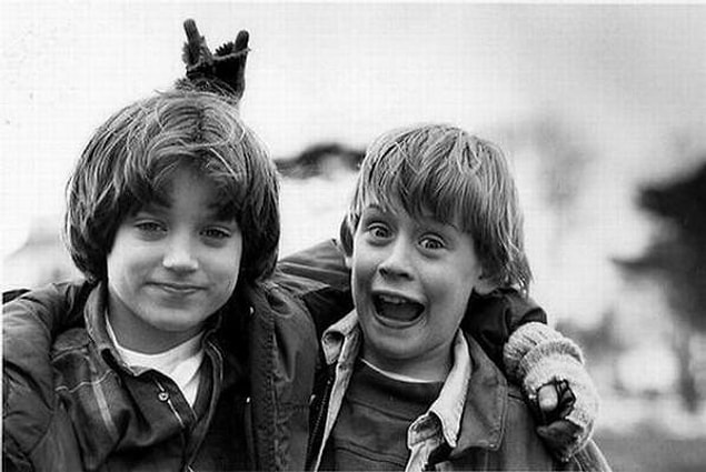 10. Elijah Wood ve Macaulay Culkin çocukken
