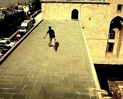 Mardin’de uçan adam