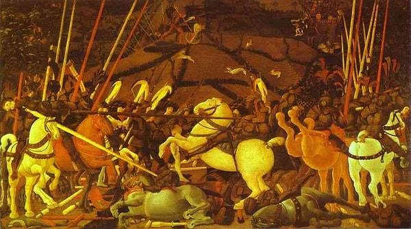 13. Battaglia di San Romano/Part I (San Romano Muharebesi) - Paolo Uccello (1456)