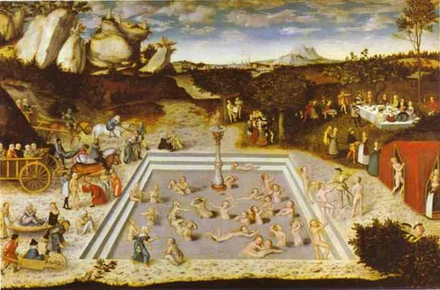 Cranach - Flugelaltar mit dem Jungsten Gericht (1524)