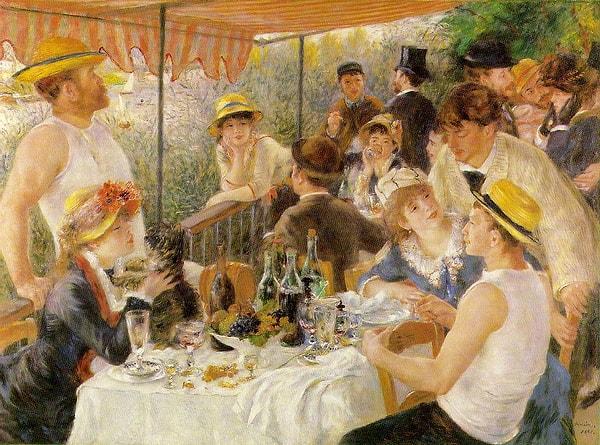 44. Le Dejeuner des Canotiers - Pierre Auguste Renoir (1881)