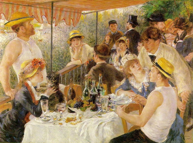 Renoir - Le Dejeuner des Canotiers (1881) - Phillips Collection, Washington