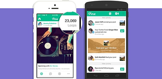 Vine Artık Videoların Döngü Sayılarını Göstermeye Başladı