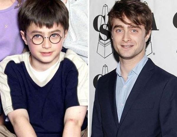 5. Daniel Radcliffe 2000 ve şimdiki hali