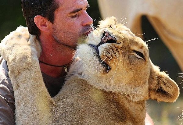 1. Kevin Richardson (The Lion Whisperer) - Güney Afrika