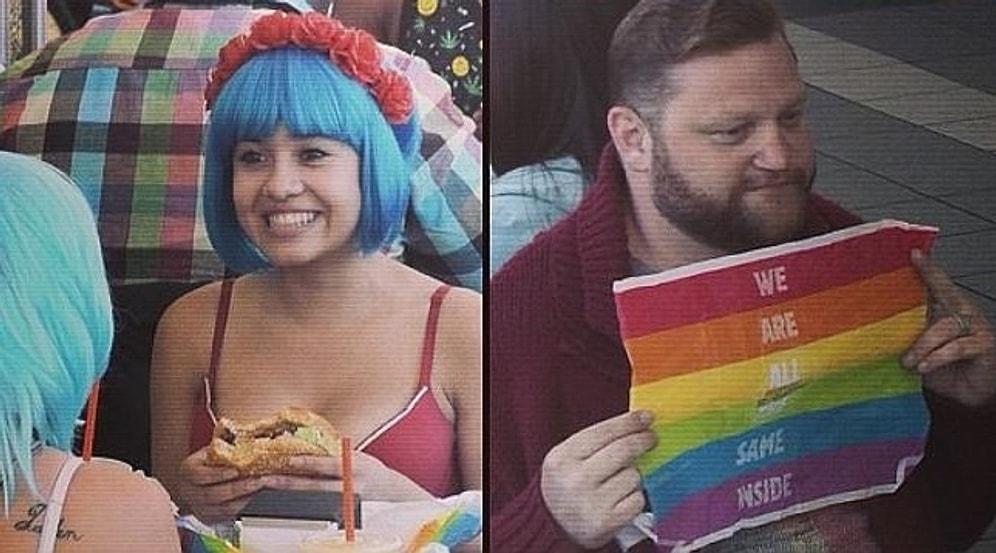 Burger King’ten Onur Yürüyüşü (LGBT) için: Proud Whopper