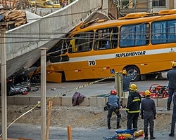 Brezilya'da Dünya Kupası Köprüsü Çöktü: 2 Ölü