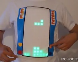 Tetris, Artık Tshirt Üzerinde Oynanabiliyor
