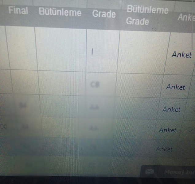 13. Öbs de anlamı olmayan notlar ???