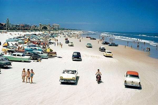 6. 1950'lerde Daytona plajı