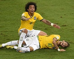 Neymar'ı Sakatladı, Ucuz Kurtuldu!