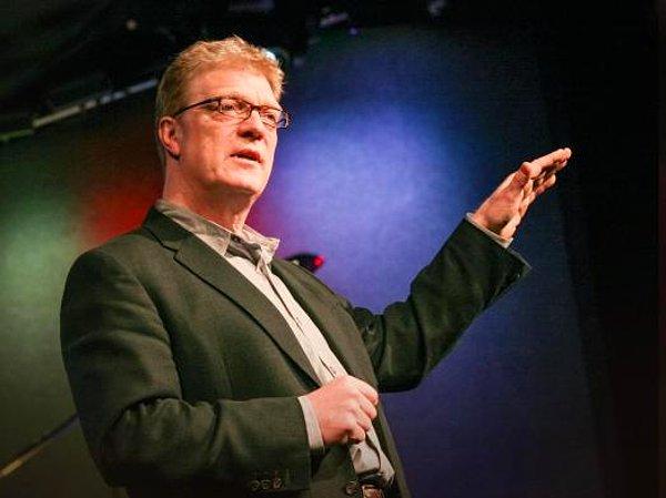 1. Ken Robinson / How Schools Kill Creativity? / Okullar Yaratıcılığı Nasıl Öldürüyor? / 27 milyon izlenme