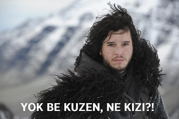 7. Jon Snow - Hatun avcısı imrenilen Kuzen