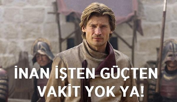 11. Jamie Lannister - Sadece bayramlarda arz-ı endam eden pek bi havalı uzaktan akraba