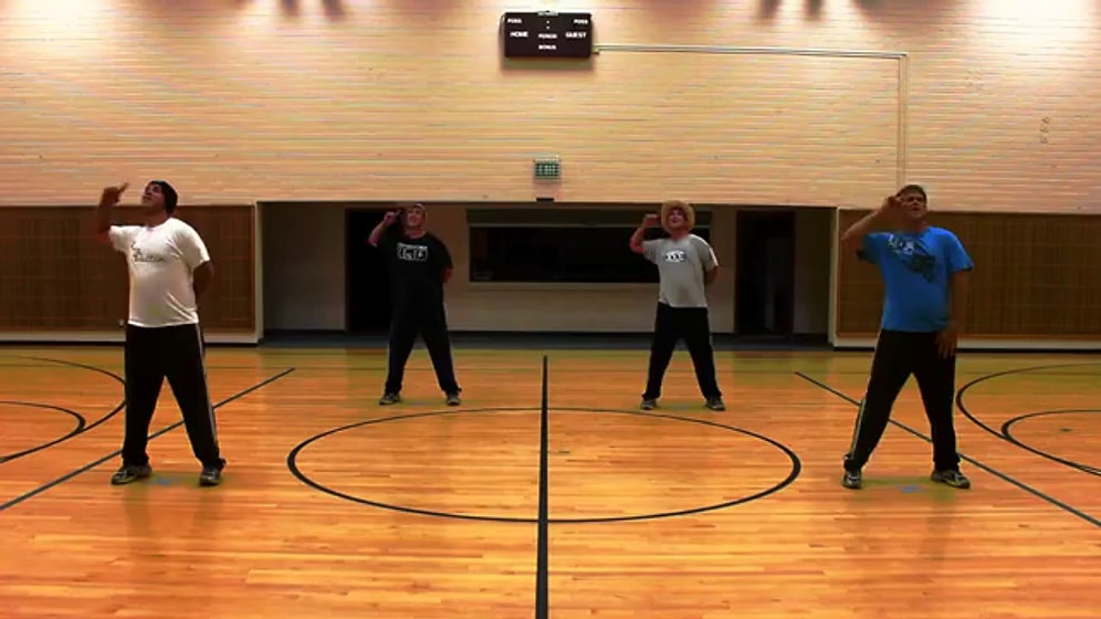 1 Kişiden 4 Kişilik Dans Gösterisi