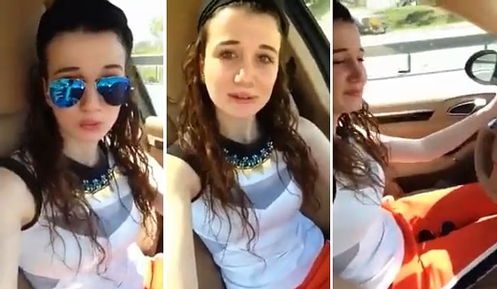 'Fakirler Ölsün Porsche'den Selamlar' Diyen Kız