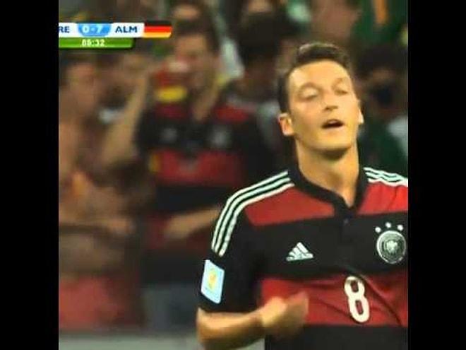 Mesut Özil'in Kaçırdığı Golden Sonra Küfürlü Tepkisi