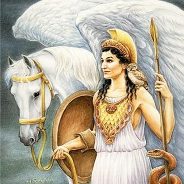 "Bilgeliğin Tanrıçası: Athena"