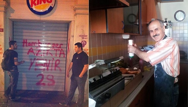 28. Ve mutlaka 'Azık'ta hamburger yemektir
