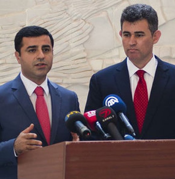 Selahattin Demirtaş, TBB Başkanı Feyzioğlu'nu Ziyaret Etti