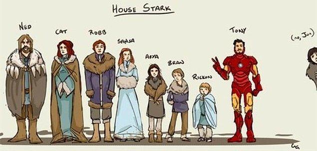20.Stark ailesinin döngüsü.
