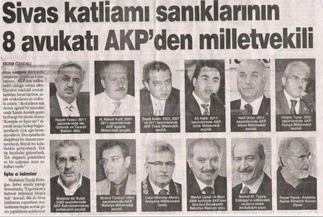 İdam cezası kaldırıldı. Sanıkların avukatları AKP ve Saadet Partisi kadrosunda
