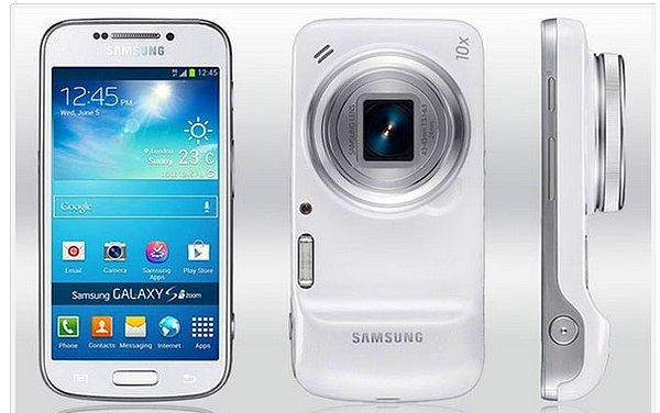 Samsung Galaxy K Zoom – 2430 mAh Batarya – 126 Dakikada %100 Şarj