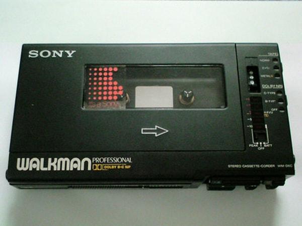 1984 İlk Profesyonel Walkman