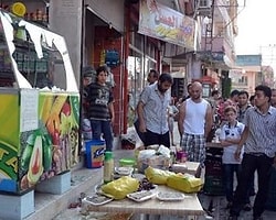 Suriyeli Sığınmacıların Dükkanlarına Satırlı Baskın