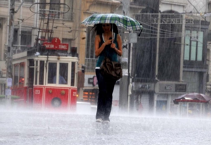 Meteoroloji'den Kuvvetli Yağış Uyarısı