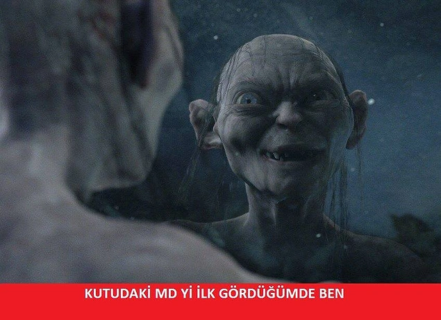 Kutudaki MD’yi ilk gördüğümde ben: