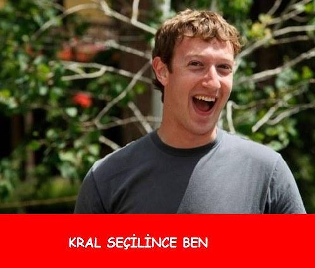 Kral seçilince ben: