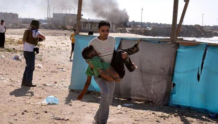 İsrail Sahilde Oynayan Filistinli Çocukları Vurdu