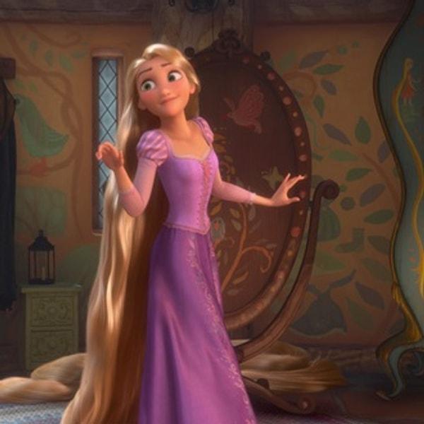 "Rapunzel" çıktı!