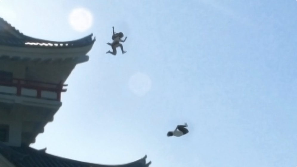 Ninja Japon Kız Öğrenciler