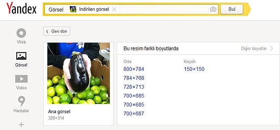 Yandex Görsel Servisini Geliştirdi