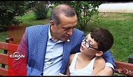 Erdoğan, Balkondan Sevgi Gösterisinde Bulunan Arda İsimli Çocukla Sohbet Etti