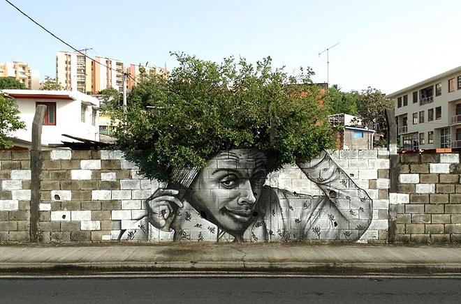 Çiçeklerin Tamamladığı En İyi 21 Graffiti Çalışması