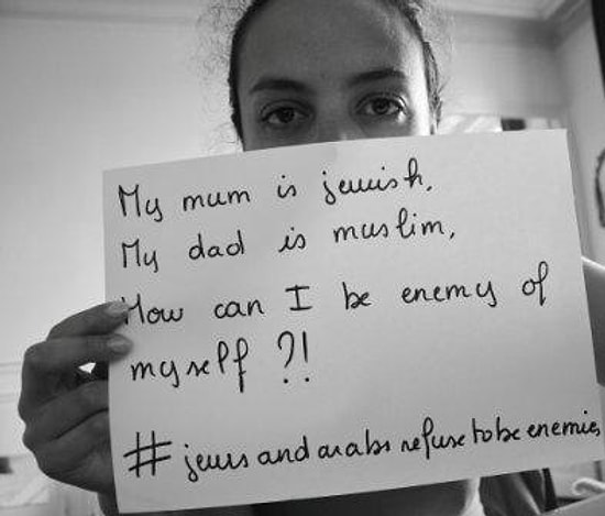 Arap ve Yahudilerden Internette Yeni Akım: "Düşman Olmak İstemiyoruz!"