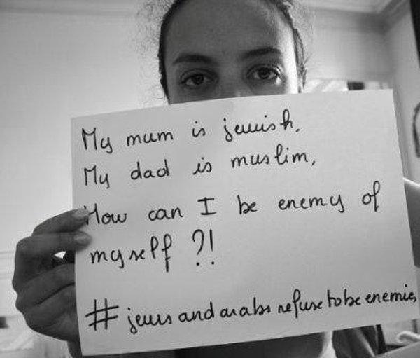 Annem Yahudi, babam Müslüman... Nasıl kendi kendimin düşmanı olabilirim ki?